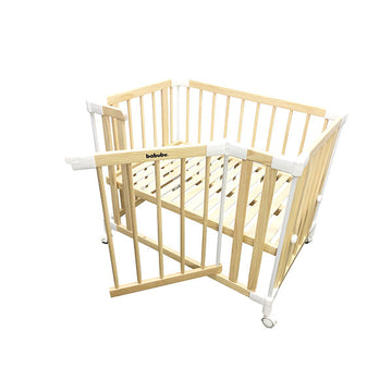 babubu ミニベッド(ゲートパネル付き) BD-002【代金引換不可商品】【ラッピング不可商品】【送料無料 沖縄・一部地域を除く】